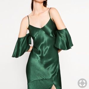 Brand new Zara satin dress